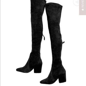 Over the knee goodnight macaroon boots